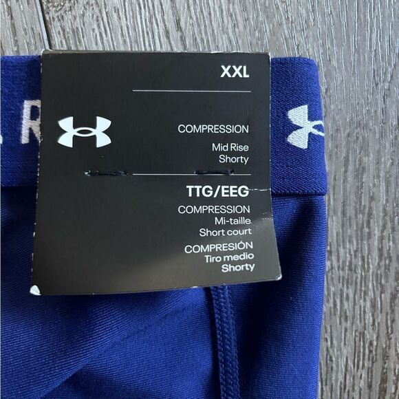 Under armour woman’s compression mid rise shorts - Picture 3 of 4